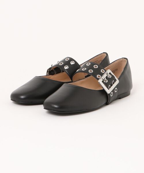 STEVE MADDEN（スティーブ・マデン） パンプス メタルバックルフラット