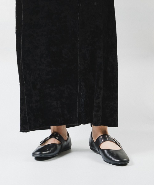 STEVE MADDEN（スティーブ・マデン） パンプス メタルバックルフラット