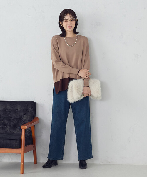 MONO COMME CA（モノコムサ） ショルダーバッグ バッグ フェイクファー