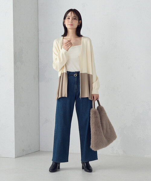 MONO COMME CA（モノコムサ） ショルダーバッグ バッグ フェイクファー