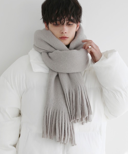 LILL（リル） ストール FREE グレー メンズ : ZOZOTOWN Yahoo!店