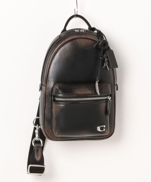 COACH（コーチ） ウエストポーチ チャーター パック・ラブド レザー