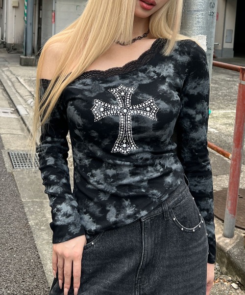 tシャツ オフショルクロスロンT レディース : ZOZOTOWN Yahoo!店