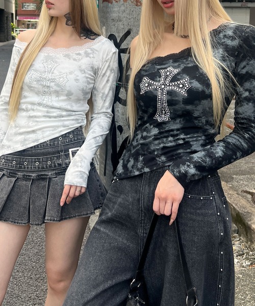 tシャツ オフショルクロスロンT レディース : ZOZOTOWN Yahoo!店
