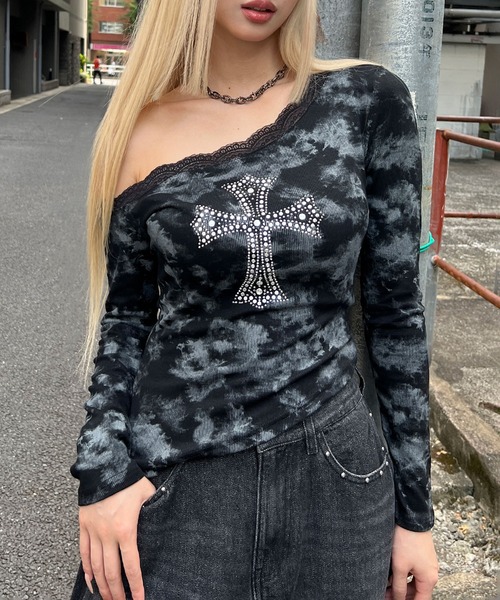 tシャツ オフショルクロスロンT レディース : ZOZOTOWN Yahoo!店