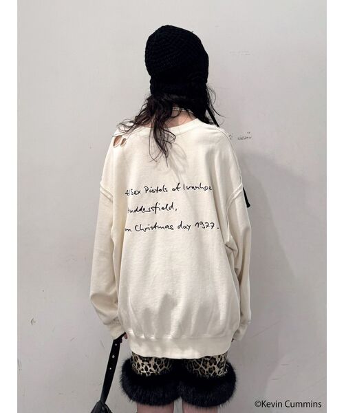 jouetie  刺繍スウェット jouetie（ジュエティ） トレーナー スウェット 「KevinCummins×jouetie