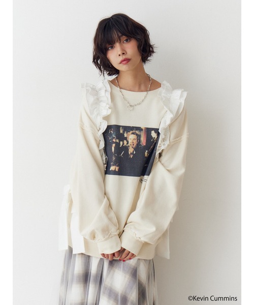 jouetie（ジュエティ） トレーナー スウェット 「KevinCummins×jouetie