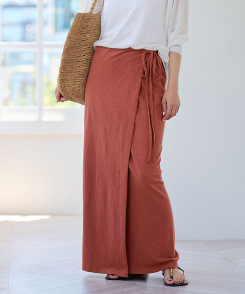 「SLOBE IENA」 ロングスカート FREE ブラック レディース_画像3