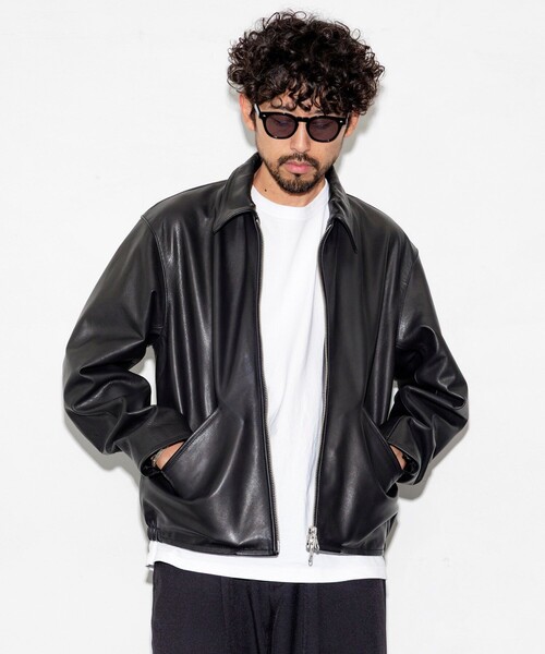 FREAK'S STORE 本革 シングルライダース レザージャケット ブラウン 楽天市場】レザージャケット メンズ 本革 ブラウン 茶色
