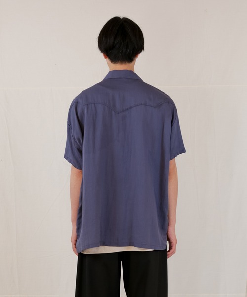 「Iroquois」 半袖シャツ 1 ブラウン メンズ_画像9