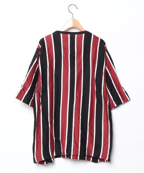 「SHAREEF」 半袖Tシャツ 1 レッド メンズ_画像2