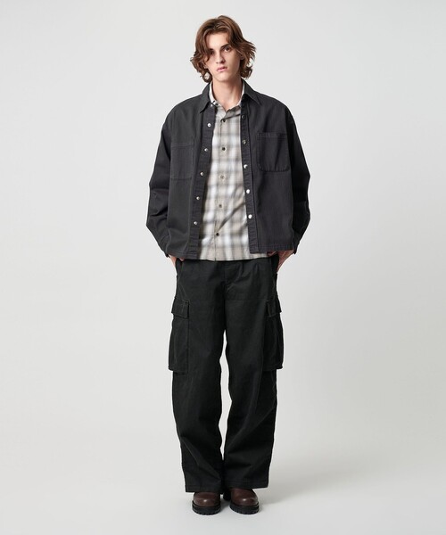 monkey time BEAUTY＆YOUTH UNITED ARROWS シャツ ドビー ヘリンボーン