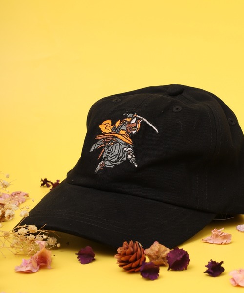 キャップ 帽子 RUBEN JANANESE CAT ジャパ猫 刺繍 6パネルキャップ レディース メンズ | Ruben | 02