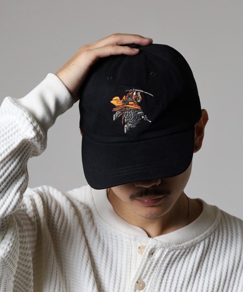 キャップ 帽子 RUBEN JANANESE CAT ジャパ猫 刺繍 6パネルキャップ レディース メンズ | Ruben | 23