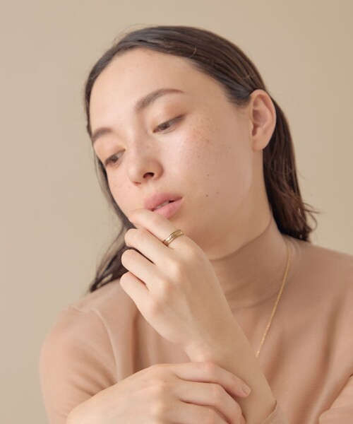 指輪 リング 「ライフイズアジャーニー」 メッセージリング レディースの画像