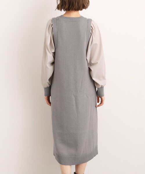 プラダ　ノースリーブケーブルニットワンピース 188119455_o3.jpg?