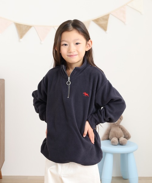 トレーナー POLOCHAMPS ハーフジップ フリーストレーナー KIDS キッズ