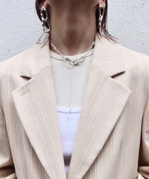 ソワリー クリップ ネックレス soierie ネックレス シルバー チェーン Soierie（ソワリー） ネックレス クリップ ラリエット / Clip lariat