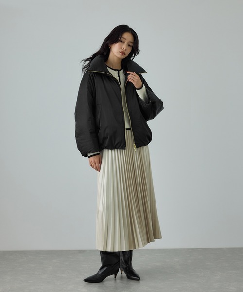 ROPE'（ロペ） ダウンコート ダウンジャケット ハイネックジップ