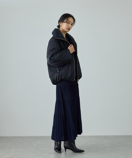 ROPE'（ロペ） ダウンコート ダウンジャケット ハイネックジップ