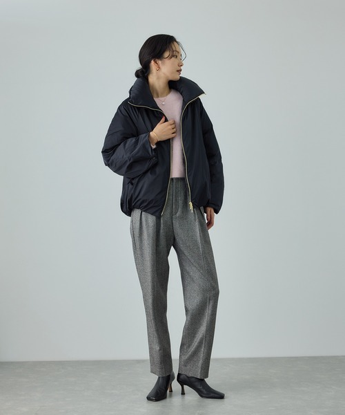 ROPE'（ロペ） ダウンコート ダウンジャケット ハイネックジップ