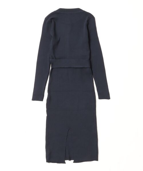 LETee ワンピース ワイドリブニットタイトワンピース : ZOZOTOWN Yahoo