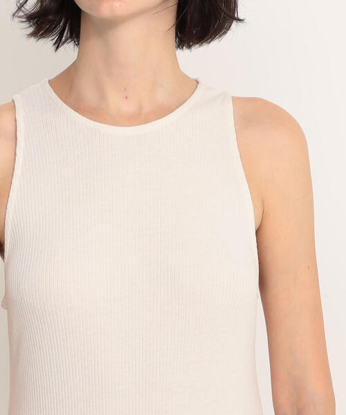 「JAMES PERSE」 ノースリーブワンピース 2 ライトベージュ レディース_画像5