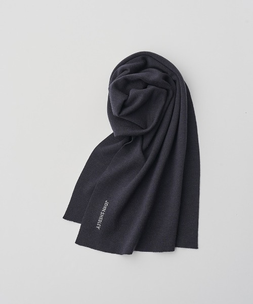 JOHN SMEDLEY（ジョンスメドレー） マフラー JSロゴインターシャ