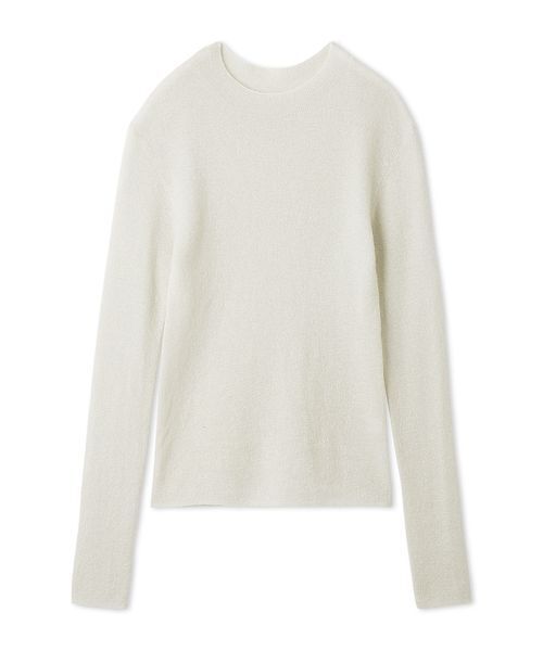 Mila Owen（ミラオーウェン） ニット セーター モヘヤ混ラメリブニット