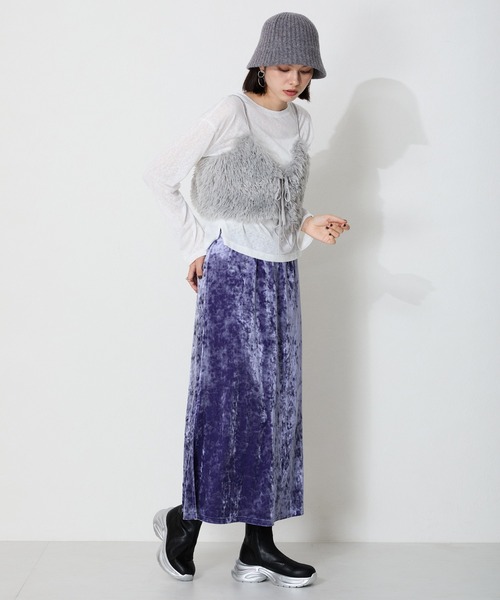 「ORiental TRaffic」 ショートブーツ LL ブラック レディース_画像4