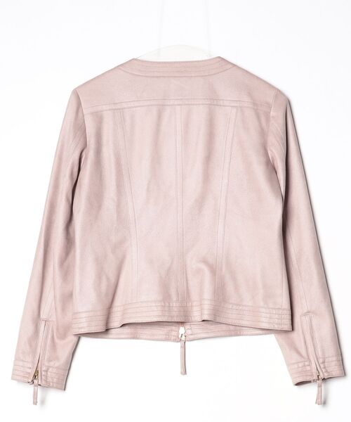 Rose Tiara（ローズティアラ） ノーカラージャケット 38 ブラウン