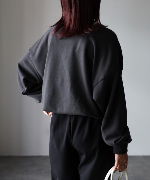 「Riberry」 スウェットカットソー FREE オートミール レディース_画像3