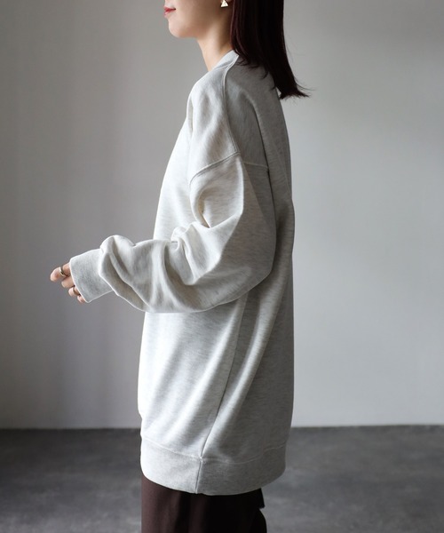 「Riberry」 スウェットカットソー FREE オートミール レディース_画像6