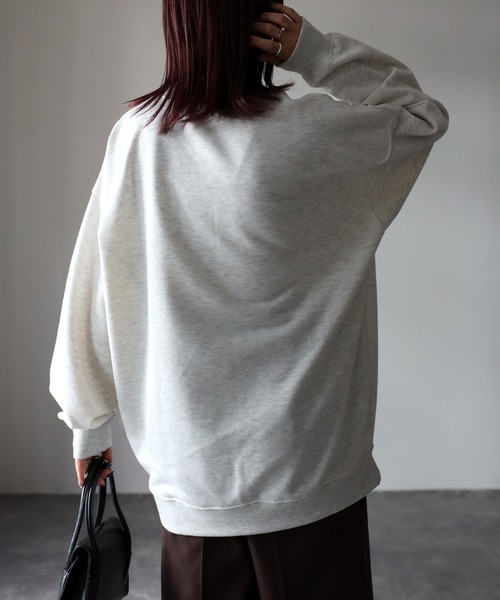 「Riberry」 スウェットカットソー FREE オートミール レディース_画像7