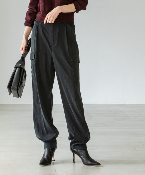 「NOBLE」 パンツ 36 ベージュ レディース_画像7