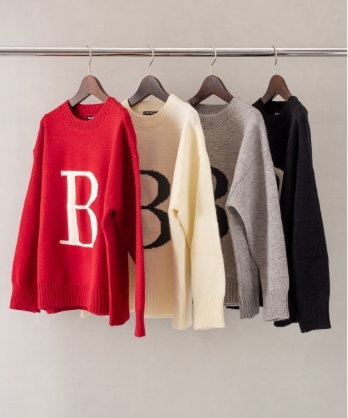 「SpRay」 長袖ニット FREE アイボリー レディース_画像5