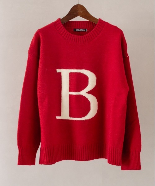 「SpRay」 長袖ニット FREE アイボリー レディース_画像6