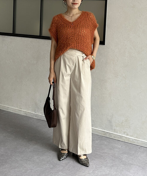 「Thevon」 パンツ M ブラック レディース_画像7