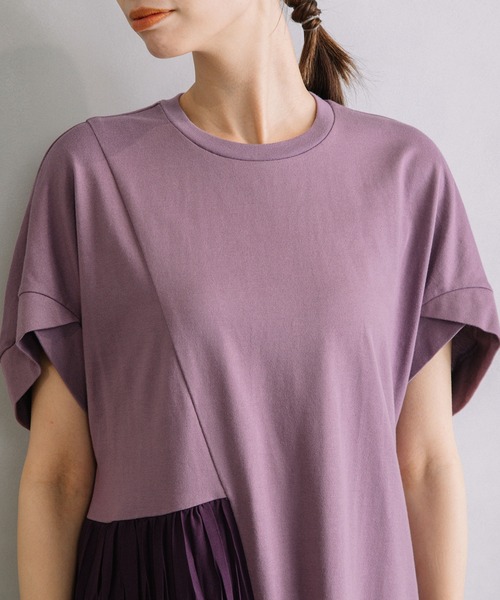 「MARECHAL TERRE」 半袖ワンピース MEDIUM ブラウン レディースの画像