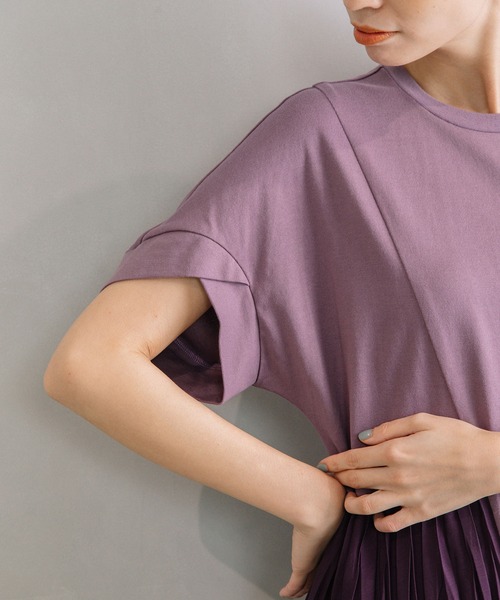 「MARECHAL TERRE」 半袖ワンピース MEDIUM ブラウン レディースの画像