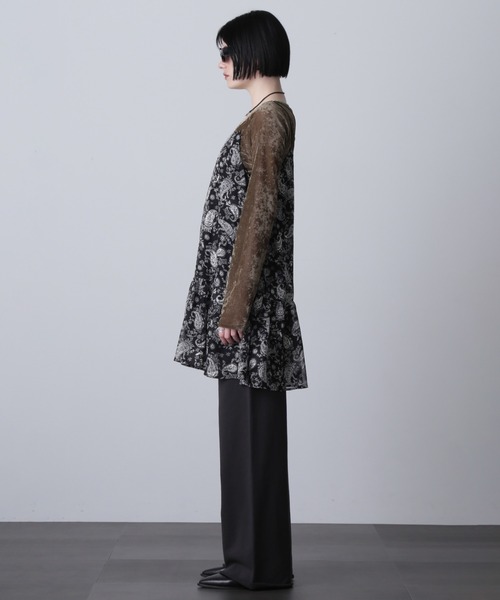 「ROSE BUD」 キャミソールワンピース ONE SIZE ベージュ レディース_画像4