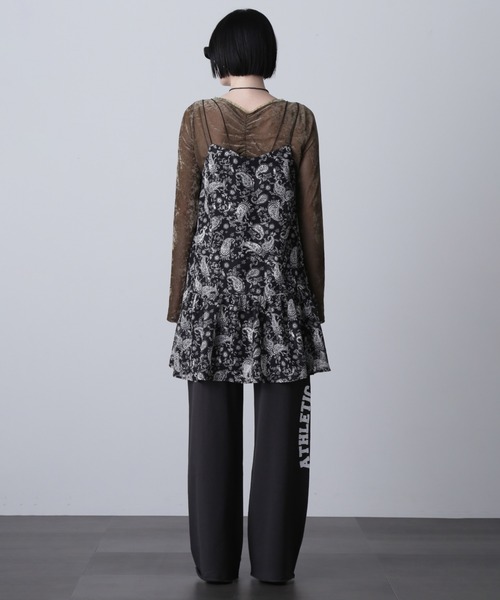 「ROSE BUD」 キャミソールワンピース ONE SIZE ベージュ レディース_画像5