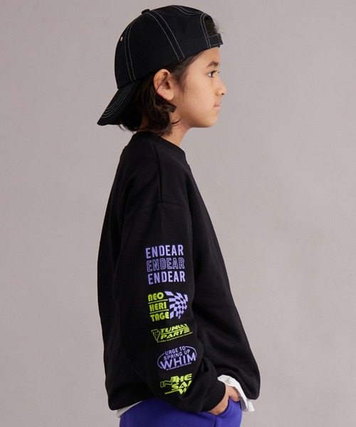 PAIRMANON STREET（ペアマノンストリート） トレーナー 裏毛 袖ロゴ