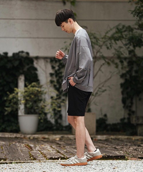 ハーフパンツ パンツ 短パン mp14414- 切り替えハーフパンツ-NOBIRU P