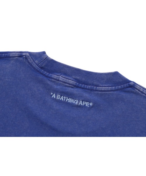 A BATHING APE（アベイシングエイプ） tシャツ GARMENT DYE SPRAY