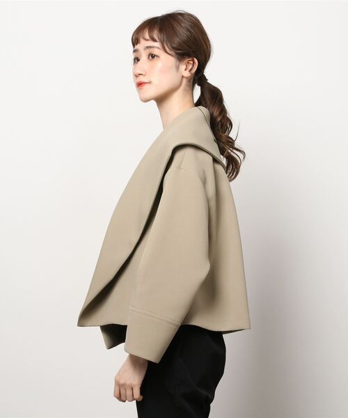 「EMMEL REFINES」 ジャケット FREE ベージュ レディース_画像4