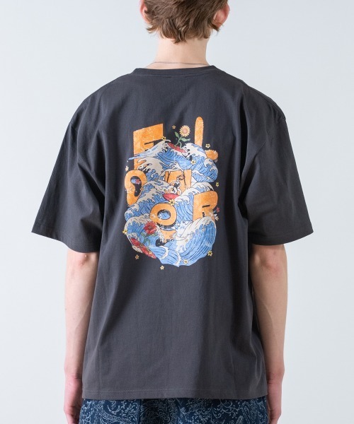 rehacer（レアセル） tシャツ : Flow Surf Vintage Wash TEE / フロー