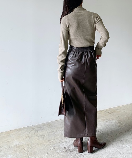 「LIAN」 長袖ニット FREE グリーン レディース_画像4