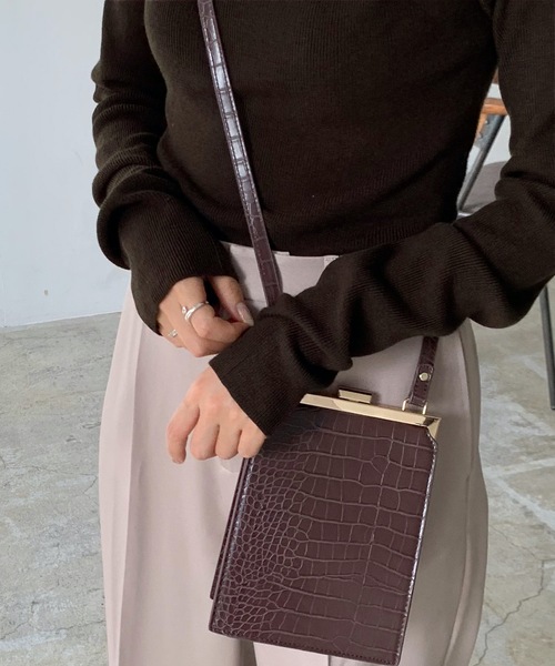 「LIAN」 長袖ニット FREE グリーン レディース_画像9