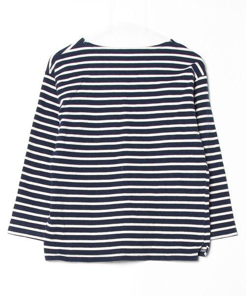 「ORCIVAL」 ボーダー柄長袖カットソー 1 ネイビー レディース_画像2